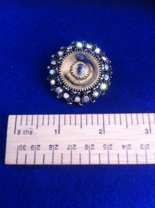 Steampunk Brooch scale
